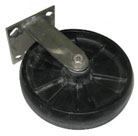 Caster, Rigid, Zinc / Maxim Wheel 8